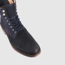 Hustler Navy Suede - Mens Lace Up Boots - Wild Rhino Shoes 47 / Navy Suede