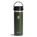 Hydro Flask 20 oz Wide Mouth Bottle With Flex SIP Lid Rain