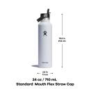 Hydro Flask 24 oz Standard Flex Straw Cap Mesa