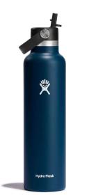 Hydro Flask 24 oz Standard Mouth Flex Straw Cap Rain