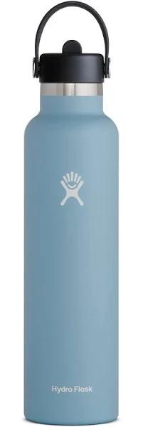 Hydro Flask 24 oz Standard Mouth Flex Straw Cap Rain