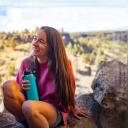 Hydro Flask Rain 24-Oz. Wide Straw Lid Water Bottle One-Size