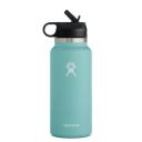 Hydro Flask Seagrass 24-Oz. Wide Straw Lid Water Bottle 24 oz