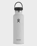 Hydroflask Bottle w/ Flex Straw Cap ~ White 21oz