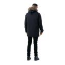 Hype Mens Luxe Longline Parka Khaki XS