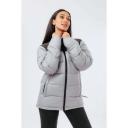 Hype Unisex Adult Puffer Jacket Burgundy/Navy Blue M