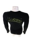 Icebreaker 200 Oasis Crewe Alps 3D Long Sleeve Base Layer Black L Man