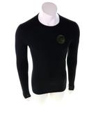 Icebreaker 200 Oasis Crewe Alps 3D Long Sleeve Base Layer Black L Man