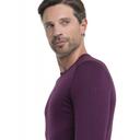 Icebreaker 200 Oasis Crewe Merino Long Sleeve Base Layer Purple M Man