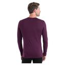 Icebreaker 200 Oasis Crewe Merino Long Sleeve Base Layer Purple M Man