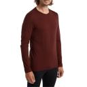Icebreaker 200 Oasis LS Crewe (Men's) Lazurite Stripe / XL