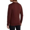 Icebreaker 200 Oasis LS Crewe (Men's) Lazurite Stripe / XL