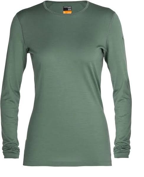 Icebreaker 200 Oasis LS Crewe Women XL / Sage