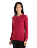 Icebreaker 260 Tech LS Crewe (Women's) Cherry / L
