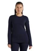 Icebreaker 260 Tech LS Crewe (Women's) Gritstone Heather / S