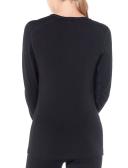 Icebreaker 260 Tech LS Crewe (Women's) Gritstone Heather / S