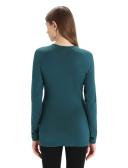 Icebreaker 260 Tech LS Crewe (Women's) Gritstone Heather / S