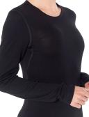 Icebreaker 260 Tech LS Crewe (Women's) Gritstone Heather / S