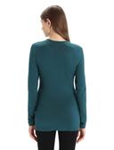 Icebreaker 260 Tech LS Crewe (Women's) Gritstone Heather / XL