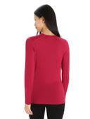 Icebreaker 260 Tech LS Crewe (Women's) Gritstone Heather / XL