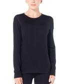 Icebreaker 260 Tech LS Crewe (Women's) Gritstone Heather / XL