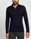 Icebreaker 260 Tech LS Half Zip (Men's) Midnight Navy / XXL