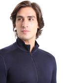Icebreaker 260 Tech LS Half Zip (Men's) Midnight Navy / XXL