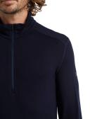 Icebreaker 260 Tech LS Half Zip (Men's) Midnight Navy / XXL