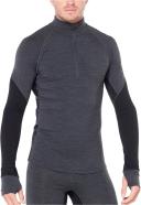 Icebreaker 260 Zone LS Half Zip (Men's) Jet Heather/Black / L