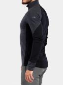 Icebreaker 260 Zone LS Half Zip (Men's) Jet Heather/Black / L
