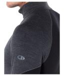 Icebreaker 260 Zone LS Half Zip (Men's) Jet Heather/Black / L