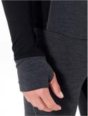 Icebreaker 260 Zone LS Half Zip (Men's) Jet Heather/Black / L