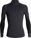 Icebreaker 260 Zone LS Half Zip (Men's) Jet Heather/Black / L