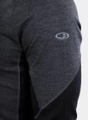 Icebreaker 260 Zone LS Half Zip (Men's) Jet Heather/Black / L