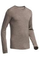 Icebreaker Men's Oasis Long Sleeve Crew Baselayer - Brown
