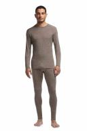 Icebreaker Men's Oasis Long Sleeve Crew Baselayer - Brown