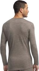 Icebreaker Men's Oasis Long Sleeve Crew Baselayer - Brown