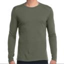 Icebreaker Men's Oasis Long Sleeve Crew Baselayer - Brown