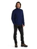Icebreaker Men's Original Long Sleeve Half Zip 2XL Royal Navy