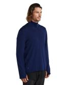 Icebreaker Men's Original Long Sleeve Half Zip S Royal Navy