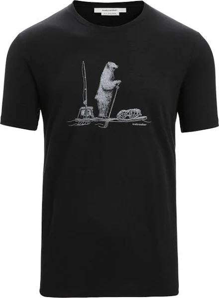 Icebreaker Men's Tech Lite II Short Sleeve Tee - Polar Paddle