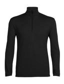 Icebreaker Merino Men's Original Long Sleeve Half Zip - Black