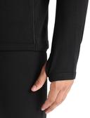 Icebreaker Merino Men's Original Long Sleeve Half Zip - Black
