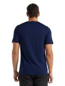 Icebreaker Merino Tech Lite II Short Sleeve Mens Tee - Royal Navy - S