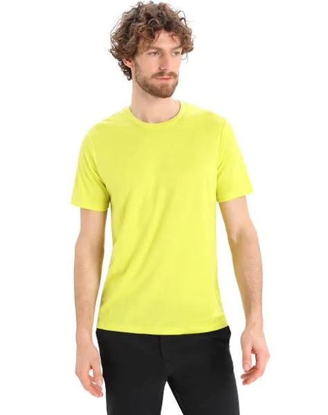 Icebreaker Merino Tech Lite II Short Sleeve Tee - Man - Shine - Size XL