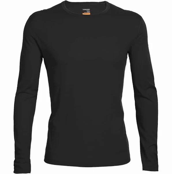 Icebreaker Oasis LS Crewe - Black