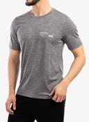 Icebreaker Tech Lite II Alpine Zone Short Sleeve T-Shirt Grey M Man