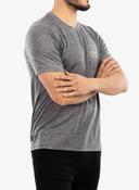 Icebreaker Tech Lite II Alpine Zone Short Sleeve T-Shirt Grey M Man
