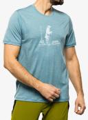 Icebreaker Tech Lite II Polar Paddle Short Sleeve T-Shirt Blue M Man