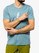Icebreaker Tech Lite II Polar Paddle Short Sleeve T-Shirt Blue M Man